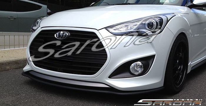 Custom Hyundai Veloster  Sedan Front Lip/Splitter (2013 - 2017) - Call for price (Part #HY-008-FA)